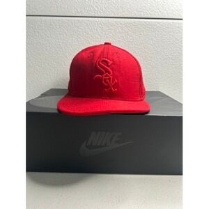 Chicago White Sox New Era Baseball Cap Red‎ Snapback #345